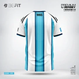 Argentina 2026 Home Jersey Bangladesh Player Edition Football Jersey Embroidered Logo & Premium Mesh Fabric-0111-B