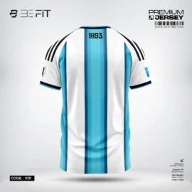 Argentina 2026 Home Jersey Bangladesh Player Edition Football Jersey Embroidered Logo & Premium Mesh Fabric-0111-F
