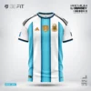 Argentina 2026 Home Jersey Bangladesh Player Edition Football Jersey Embroidered Logo & Premium Mesh Fabric-0111-F